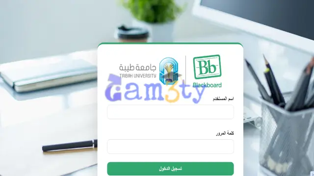تسجيل الدخول نظام البلاك بورد جامعة طيبة