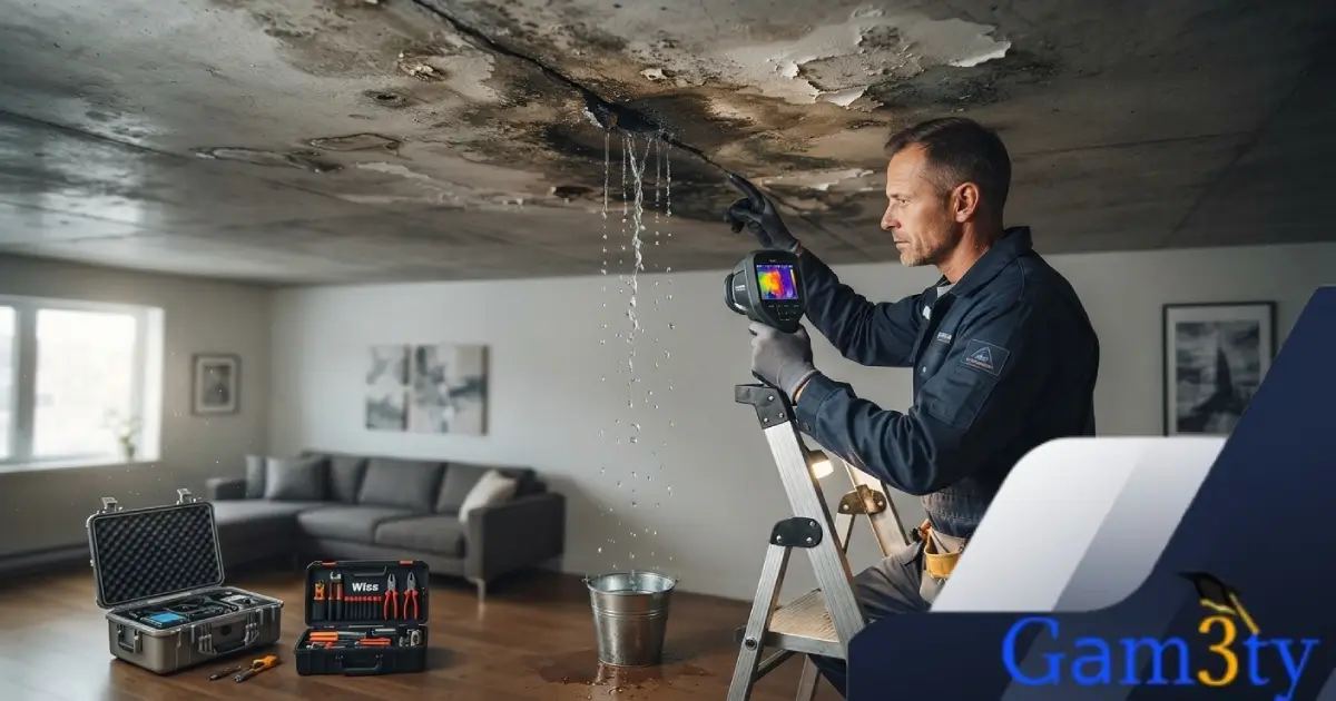 كشف تسربات السقف sa.repair